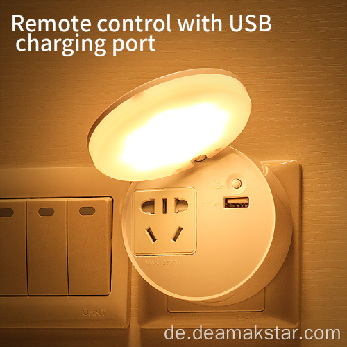 USB -Ladeanschluss -Stecker LED -Nachtlicht